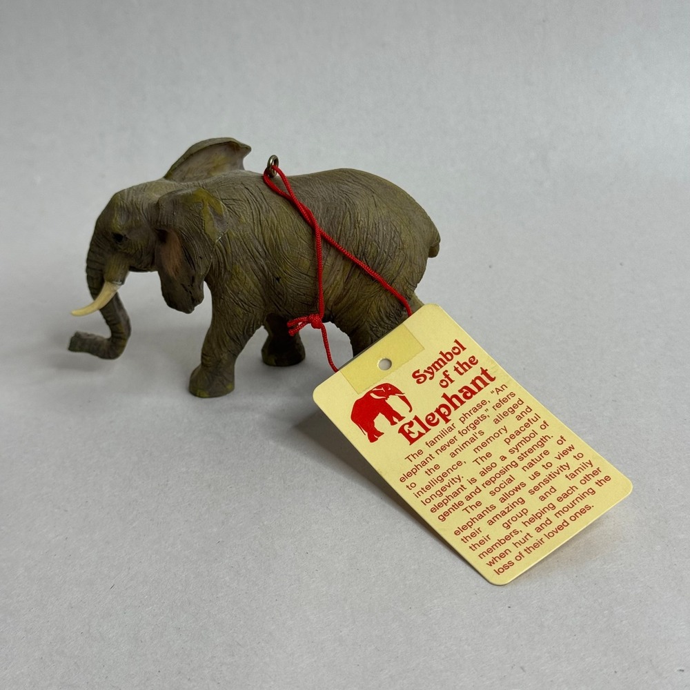 Bronners Christmas Wonderland Elephant Symbol of the‎ Elephant Ornament Figurine